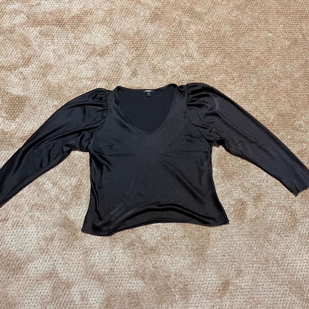 Elegant Black Women's Top